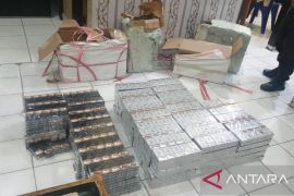 Polsek KPG sita 1.768 bungkus rokok ilegal