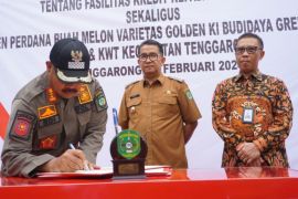 Tiga instansi tandatangani kesepakatan kredit untuk  petani Kukar