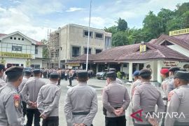 Polresta Sorong terjunkan 332 personel pengamanan TPS