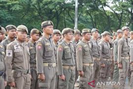 Satpol PP Makassar disiagakan untuk bantu pengamanan TPS Pemilu 2024