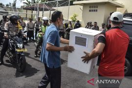 Simulasi pengamanan suara Pemilu