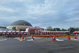 Sheila On 7 ramaikan malam puncak HUT Kota Balikpapan