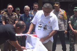 KPU Tabanan hancurkan 3.396 lembar surat suara rusak