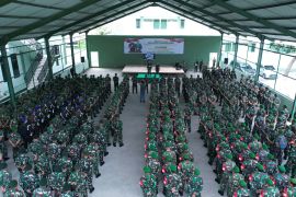 Kerahkan 2.801 personel, Korem 152/Baabullah perkuat pengamanan Pemilu 2024