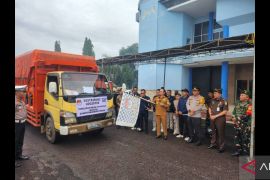 KPU Bangka Tengah distribusikan logistik pemilu untuk 63 desa