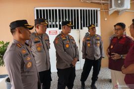 Kapolresta tinjau TPS di Kota Gorontalo