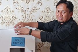 Hujan tidak halangi warga Gorontalo Utara datang ke TPS