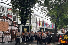 Polri kerahkan 181 personel jaga KPU RI di hari pemungutan suara