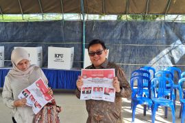 Sekretaris Otorita IKN ikuti pencoblosan di TPS khusus IKN