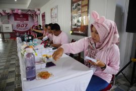 Ratusan warga binaan gunakan hak pilih di empat TPS Khusus Lapas Madiun