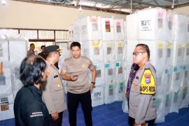 Polresta Banjarmasin jaga ketat gudang surat suara usai pencoblosan