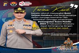 Kapolres Kotabaru ucapkan terima kasih pada masyarakat "Bumi Saijaan"