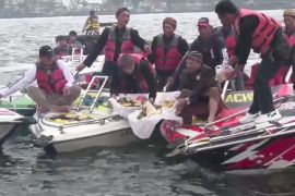 Pemkab Magetan larung sesaji Sarangan secara sederhana