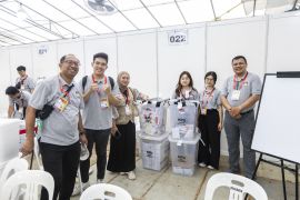 Relawan mahasiswa sukseskan Pemilu 2024 di Singapura