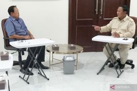 SBY dan Prabowo berdiskusi membahas tantangan ke depan