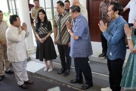 Prabowo temui SBY di Pacitan Jatim