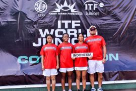 Timnas U14 putri bertanding di kualifikasi ITF World Junior Tennis
