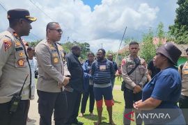 Kapolda Papua Barat pantau keamanan saat rekapitulasi suara pemilu