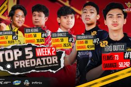 Tim RRQ Kazu kokoh di puncak klasemen FFWS ID 2024