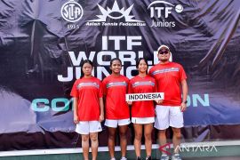 Timnas U14 putri juarai prakualifikasi World Junior Tennis di Colombo