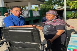 Tanah Bumbu Regent helps disabilities with wheelchairs