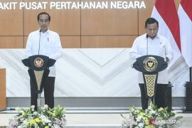 Prabowo dijadwalkan terima kenaikan pangkat kehormatan dari Presiden Jokowi