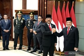 Hadi Tjahjanto langsung rapat pada hari pertama sebagai Menko Polhukam