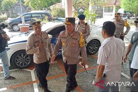 Kapolda Bali pantau rekapitulasi di ppk Kabupaten Jembrana
