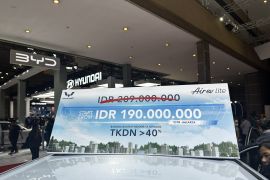 Daftar promo dan diskon mobil listrik di IIMS2024