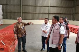 Satgas Pangan Polri cek ketersediaan beras di Gudang Bulog Kelapa Gading Jakut