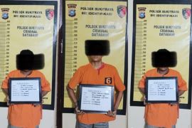Tiga pemuda di Pekanbaru masuk bui karena curi motor temannya