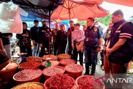 Tim Satgas Pangan Babel pantau harga kebutuhan pokok di pasar pagi