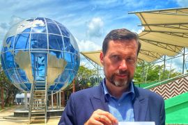 Wakil Dubes Polandia nampak tilas Novelis asal Polandia di Kota Pontianak