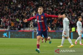 Barcelona hajar Almeria, melalui gol Fermin Lopez