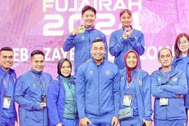Akio Saiko sabet emas di World Karate Youth League2024