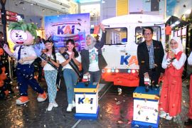 KAI bersama KidZania hadirkan wahana edukasi anak "KAI City Tour Tram"