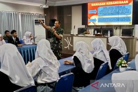 Satgas TMMD Kodim Banjarmasin beri wawasan kebangsaan bagi pelajar