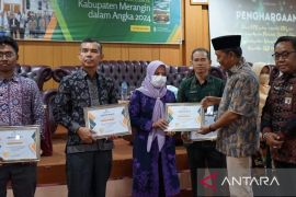 Dinas Kominfo Merangin raih penghargaan 'Romantik'