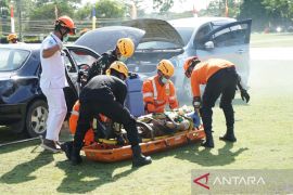 Simulasi VAR warnai peringatan HUT ke-52 Basarnas di Bangka Belitung