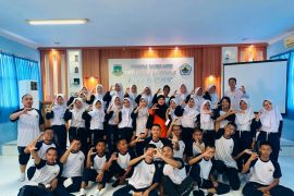 Dinkes Cilegon adakan Gerakan Aksi Bergizi di SMAN 2 Kota Cilegon