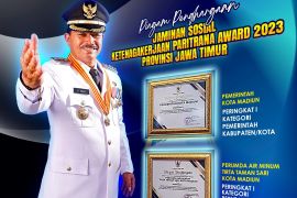 Pemkot Madiun raih Paritrana Award 2023 Jatim atas perlindungan naker