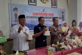 BBPOM di Pekanbaru jaring kosmetik ilegal
