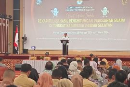 Pemkab Pesisir Selatan hadiri rapat pleno terbuka rekapitulasi hasil Pemilu 2024