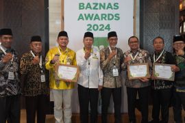Acting Regent Hermansyah named main supporting for best zakat management
