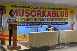 La Ode Darwin terpilih jadi Ketua KONI Muna Barat