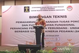 Kemenkumham DIY mempercepat harmonisasi perda dengan aplikasi e-Monday