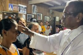 Begini Rabu Abu umat Katolik Dayak Iban di Sungai Utik, Kapuas Hulu