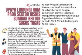 Upaya lindungi HAM pada sektor bisnis Sumbar bentuk gugus tugas