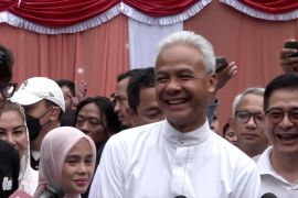 Kelakar Ganjar usai ‘nyoblos’ dan harapan hasil penghitungan suara