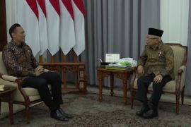 AHY dapat wejangan dari wapres untuk tuntaskan persoalan agraria